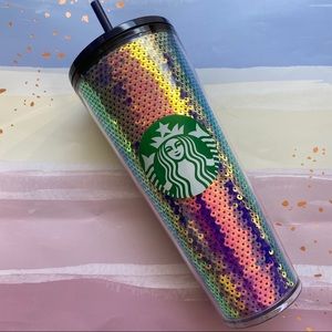 Sequin Starbucks tumbler NewRelease Christmas 2020
